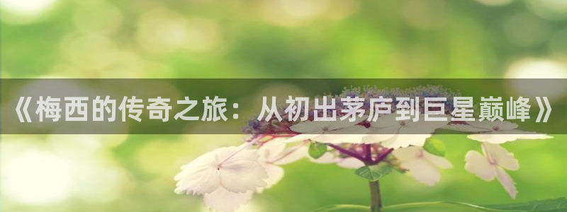 76雨燕直播体育直播平台：《梅西的传奇之旅：从初出茅庐到巨星巅峰》