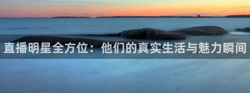 nba直播雨燕360平台：直播明星全方位：他们的真实生活与魅力瞬间